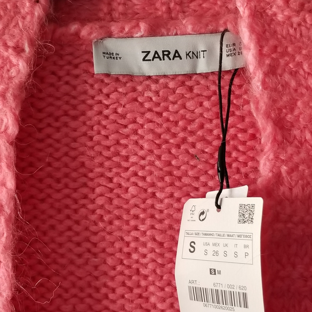 Zara oversized cardigan